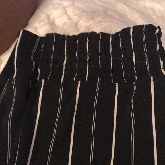 Express palazzos black with cream stripes - Picture 5 of 8